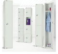 All White Steel Locker
