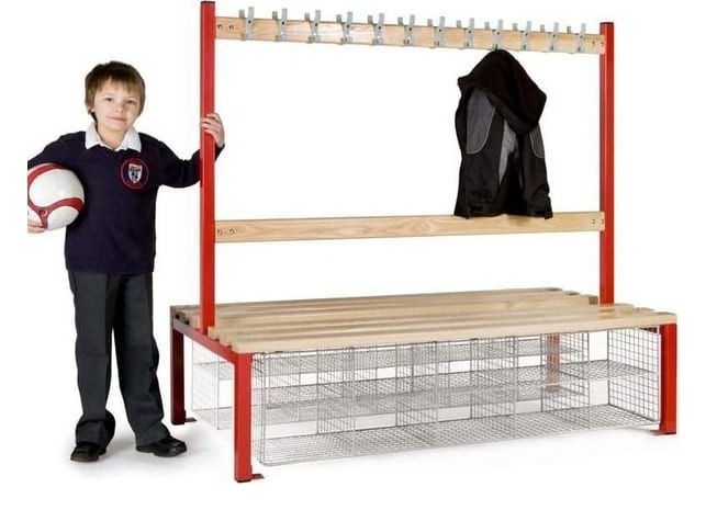 School Double Sided Island Seating 1370mm