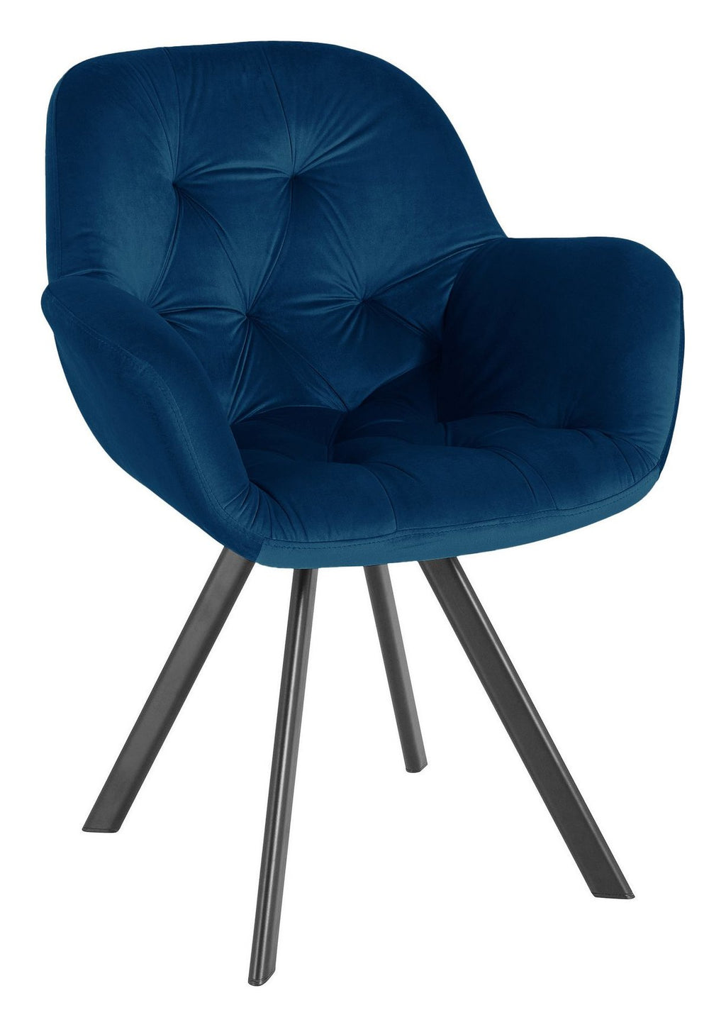 Elli Velvet Dining Armchair (Pack of 2), view 13