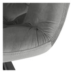 Elli Velvet Dining Armchair (Pack of 2), view 7
