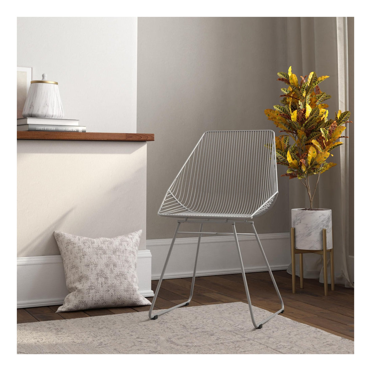 Ellis Accent Dining Chair Metal, view 12