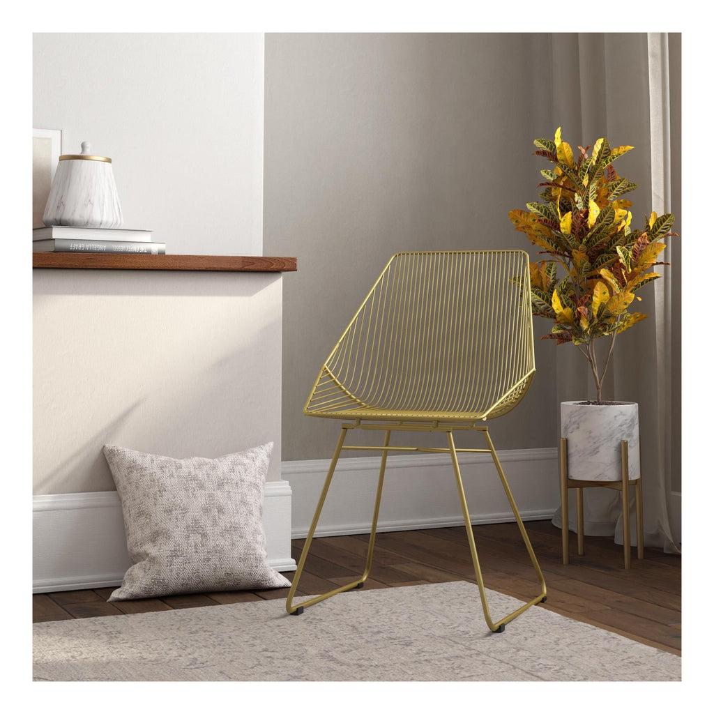 Ellis Accent Dining Chair Metal, view 6