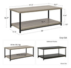 Elmwood Coffee Table, view 6