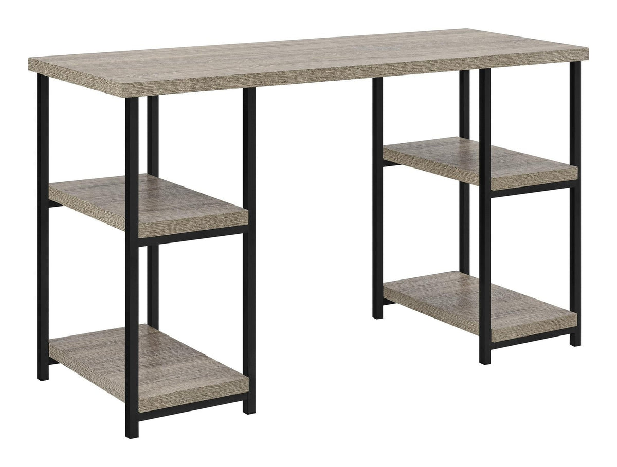 Elmwood Double Pedestal Desk, view 2