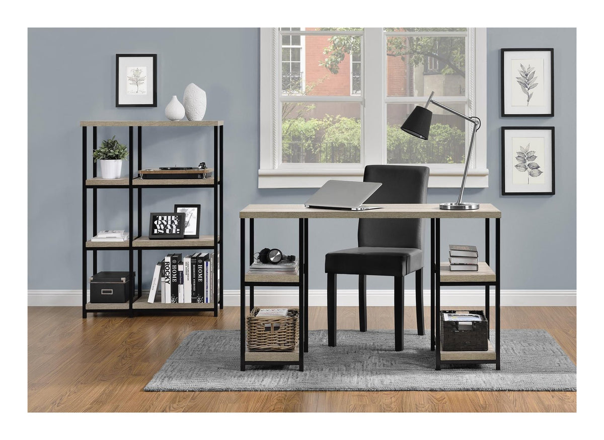 Elmwood Double Pedestal Desk, view 6