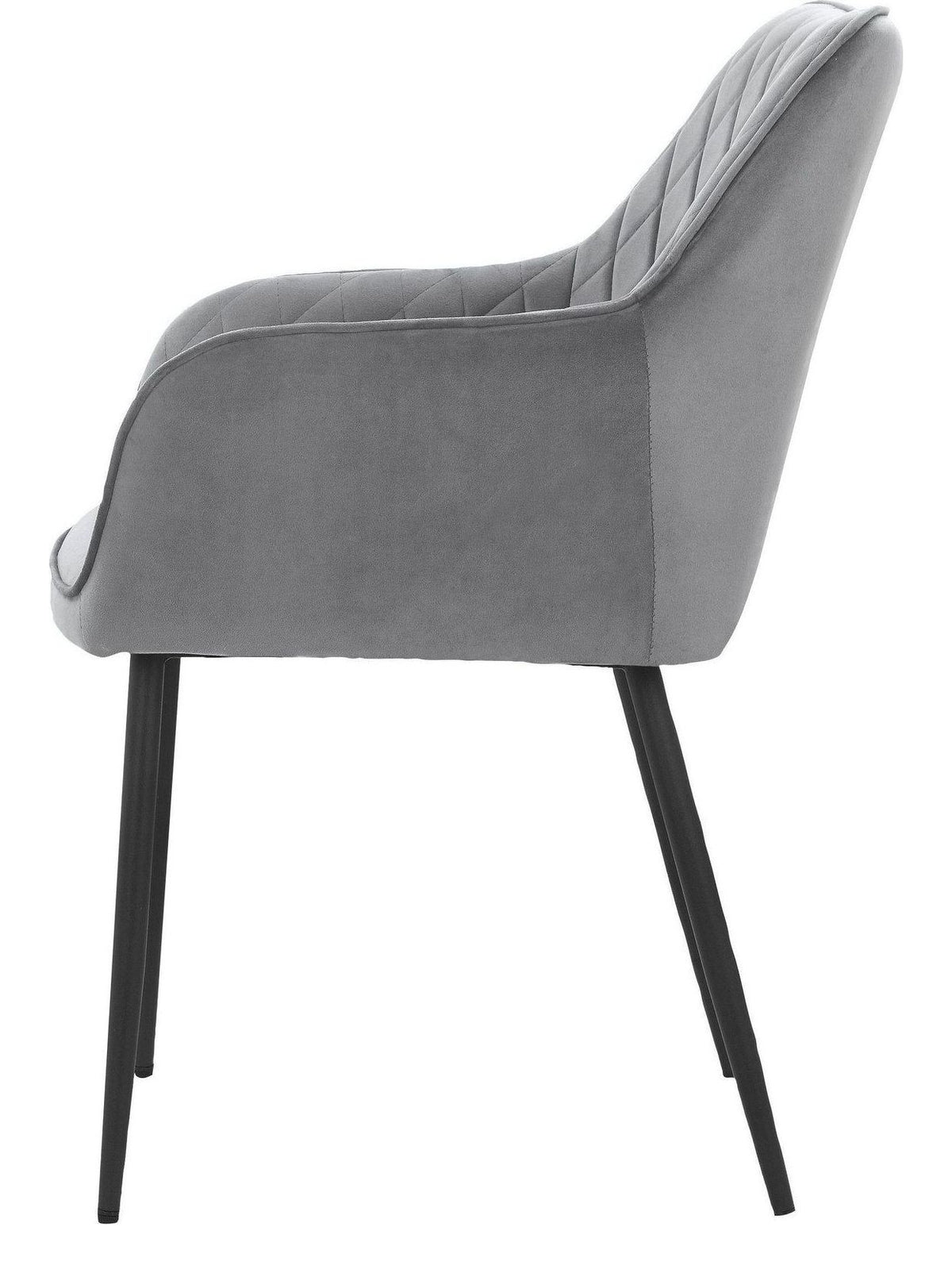Elvira Dining Chair In Velvet (Pack Of 2), view 14