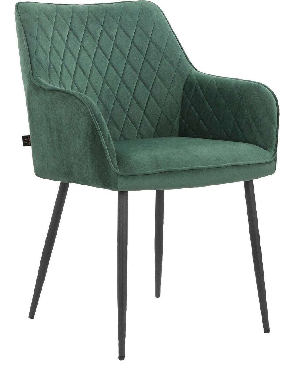 Elvira Dining Chair In Velvet (Pack Of 2), view 6