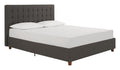 Emily Upholstered Linen Bed