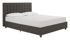 Emily Upholstered Linen Bed