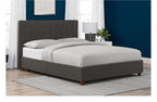 Emily Upholstered Linen Bed, view 14