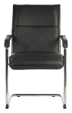 Envoy Reception Chair in black, view 2