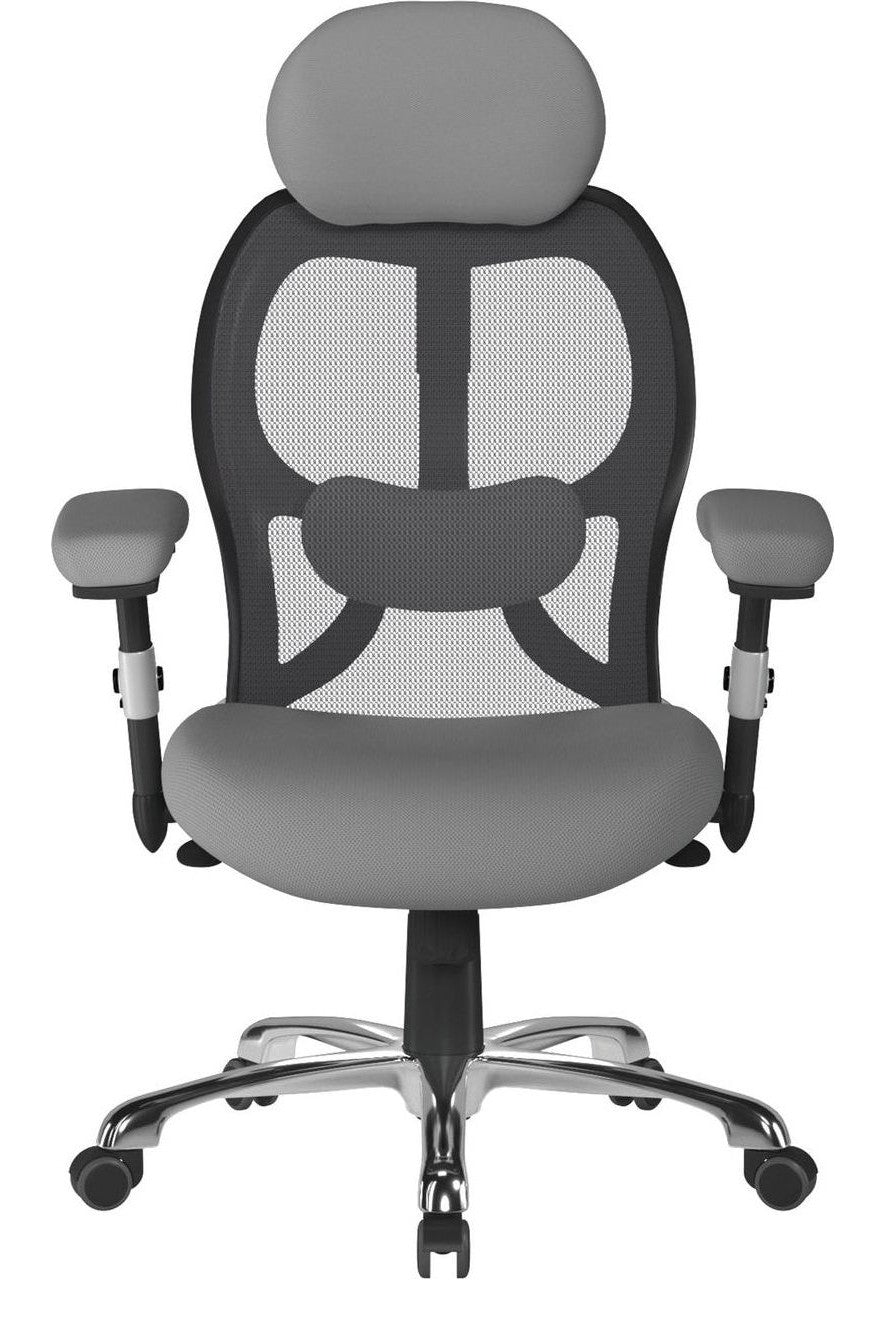 Ergo 24 Hour High Back Mesh Executive Chair in grey, view 3