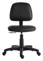 Ergo Blaster PU Operator Chair in black, view 2