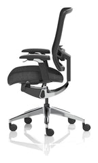 Ergo Click Fabric Seat Ergonomic Posture Chair, no headrest, another view 3