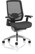 Ergo Click Fabric Seat Ergonomic Posture Chair, no headrest