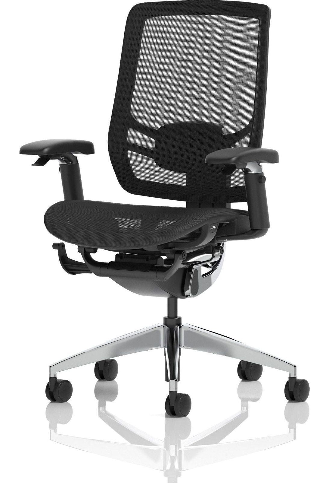 Ergo Click Mesh Seat Ergonomic Posture Chair, no headrest, another view 2