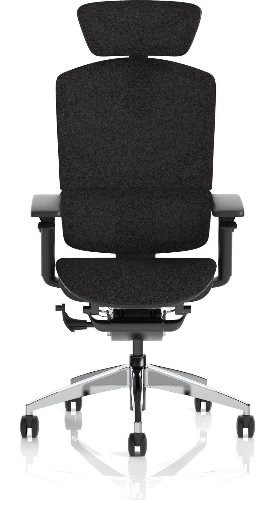 Ergo Click Plus Ergonomic Posture Chair, black fabrimesh, another view 1