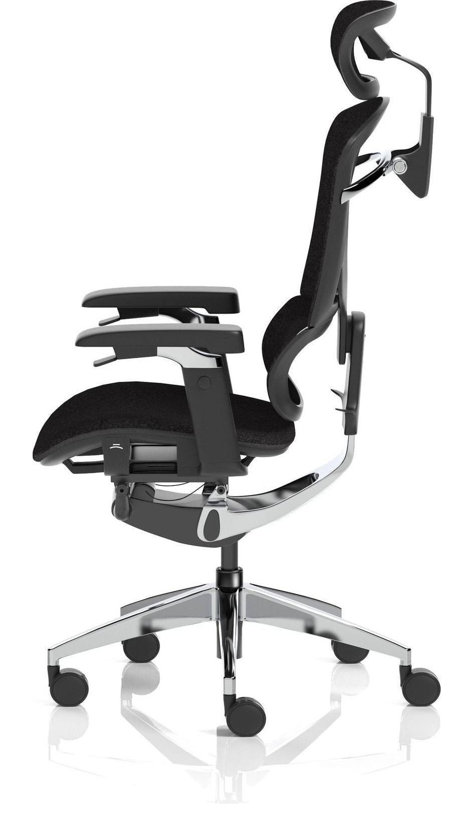 Ergo Click Plus Ergonomic Posture Chair, black fabrimesh, another view 3
