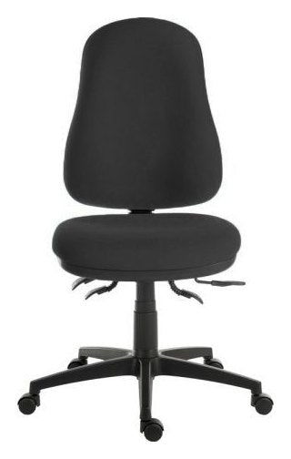 Ergo Comfort Operator Chair in black, view 2