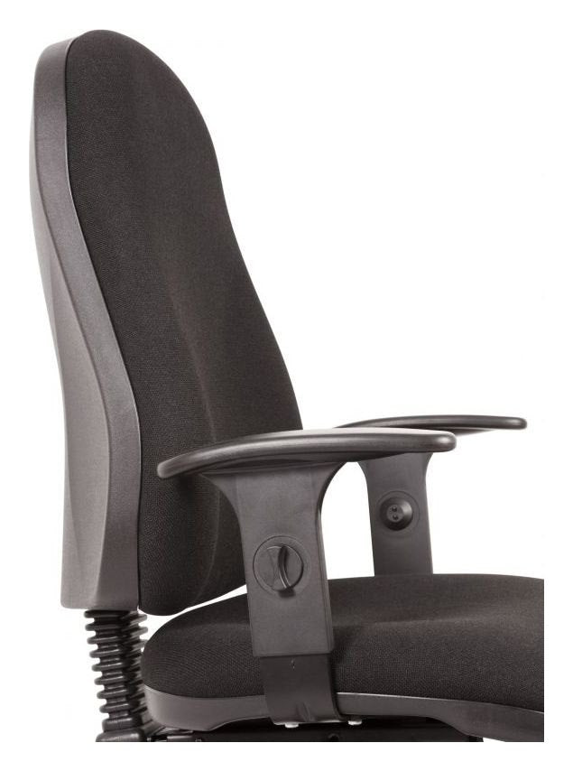 Ergo Comfort Operator Chair in black, view 4