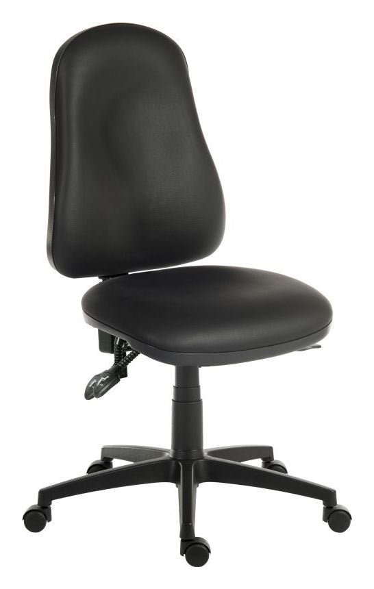 Ergo Comfort PU Operator Chair in black