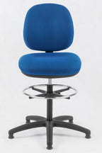 Ergo Line Fabric Draughtsman Chair, view 2