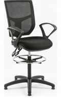 Ergo Line Mesh Back Draughtsman Chair, view 1