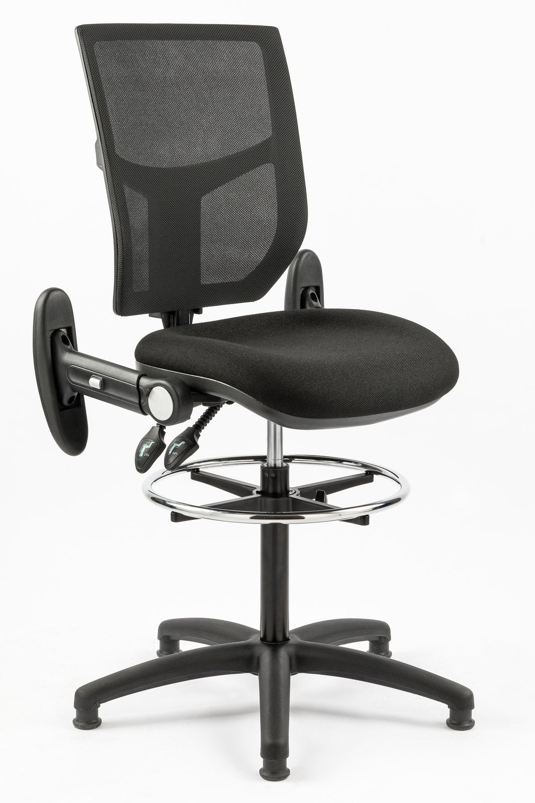 Ergo Line Mesh Back Draughtsman Chair, view 9