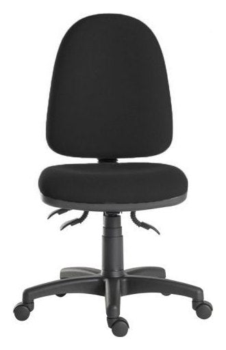 Ergo Trio Operator Chair in black, view 2
