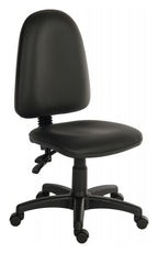 Ergo Twin PU Operator Chair in black