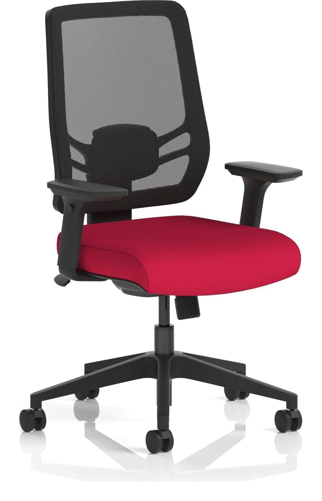 Ergo Twist Bespoke Ergonomic Mesh Task Chair, cherry, no headrest