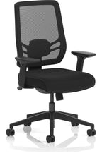 Ergo Twist Fabric Seat Ergonomic Task Chair, no headrest