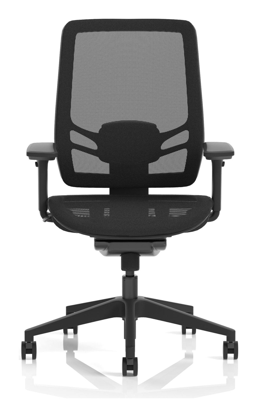 Ergo Twist Mesh Seat Ergonomic Task Chair, no headrest, another view 1