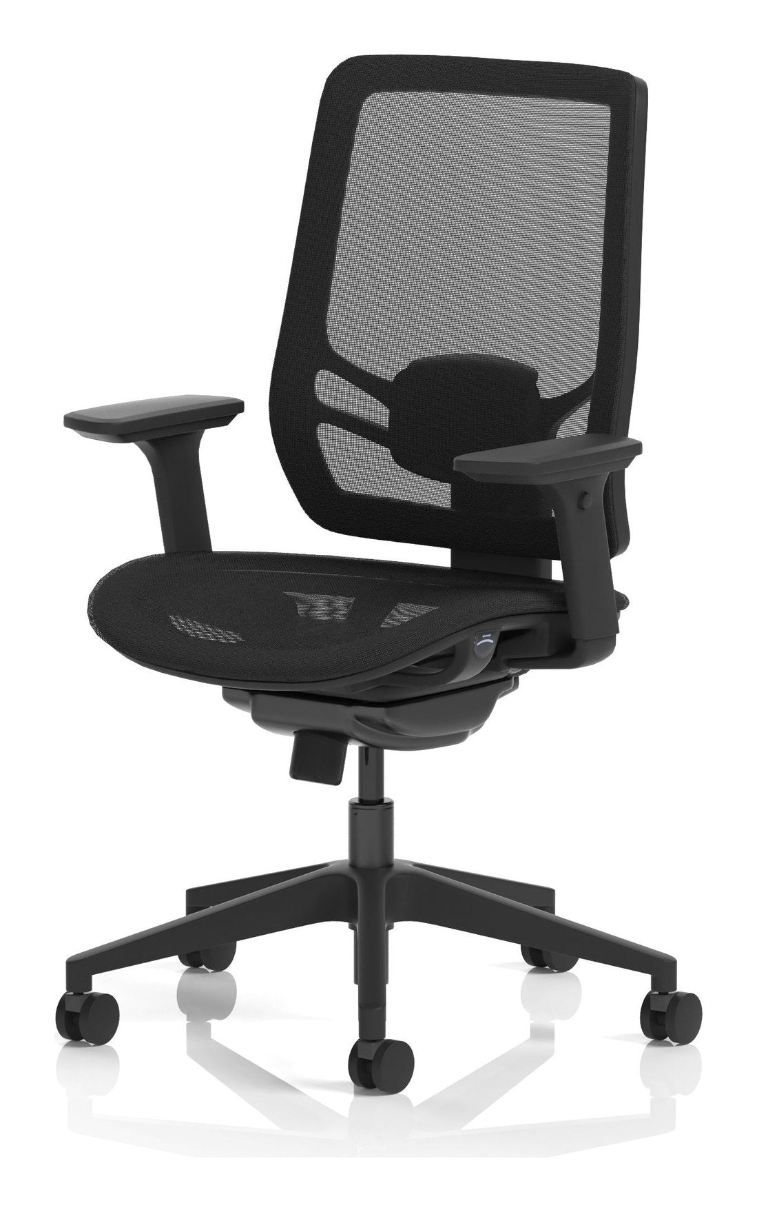 Ergo Twist Mesh Seat Ergonomic Task Chair, no headrest, another view 2