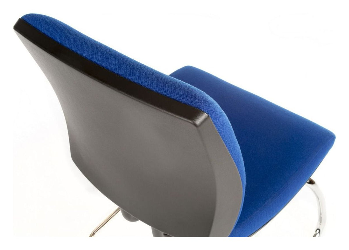Ergo Visitor Deluxe Chair in blue, view 3