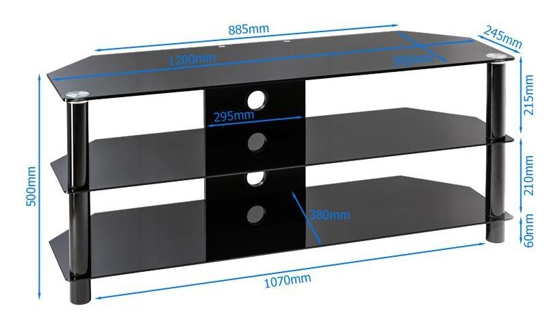 Essentials TV Stand, 1200mm wide, view 5