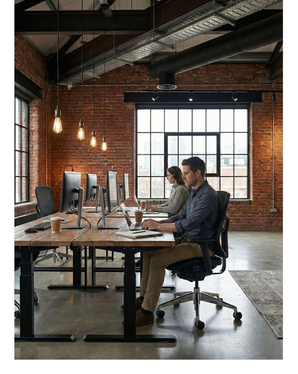 Hood F94 Fabric and Mesh Ergonomic Office Chair, view 25