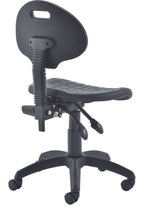 Factory Chair 2 Lever from the back at an angle