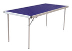 Fast Fold Rectangular Table in Blue