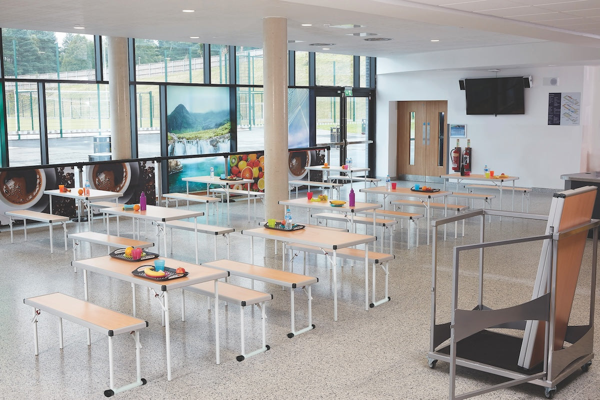 Fast Fold Table and Bench Set