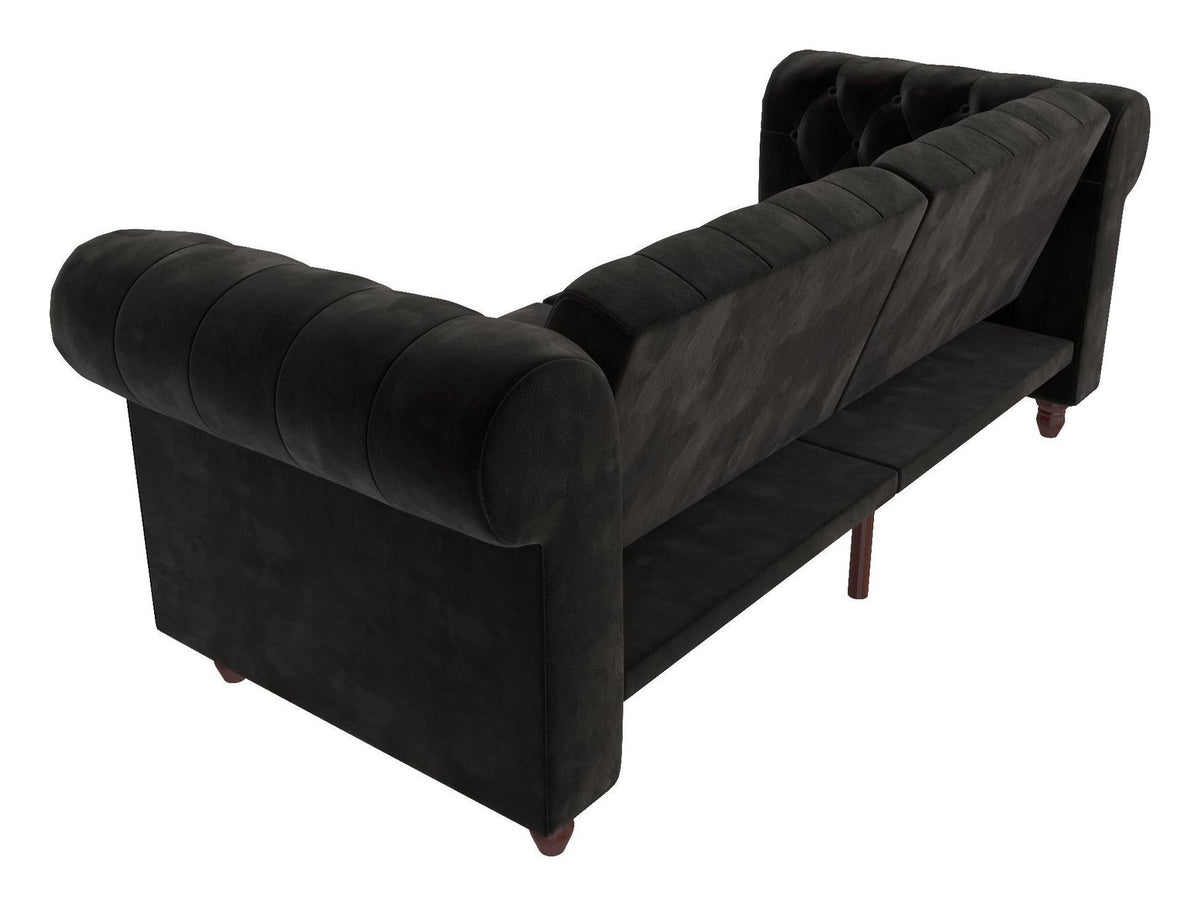 Felix Chesterfield Sofa Bed Velvet, view 8