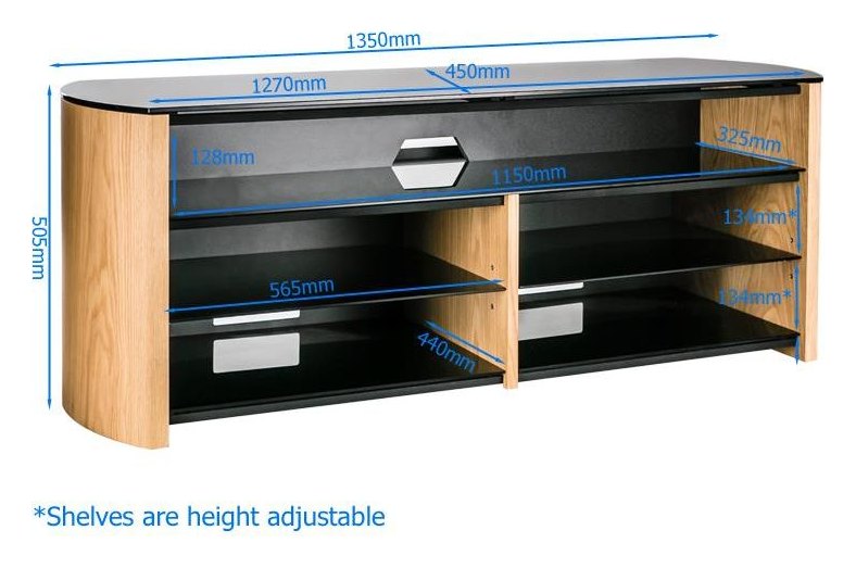 Finewoods Soundbar TV Stand, view 4