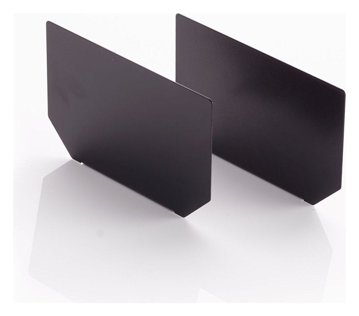 Apex Cable Tray End Covers, black