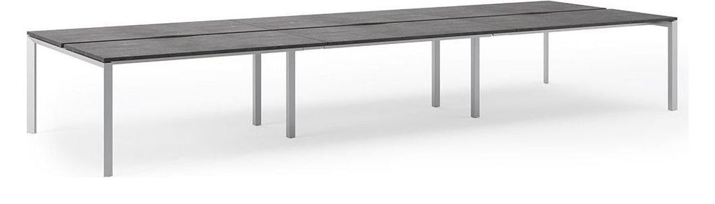 Apex Firmo 6 Person Bench Desk