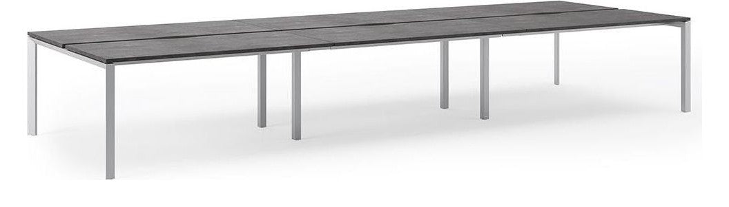 Apex Firmo 6 Person Bench Desk