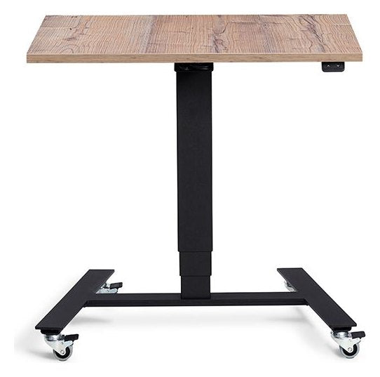 Apex Flex Mobile Height Adjustable Desk, in an office