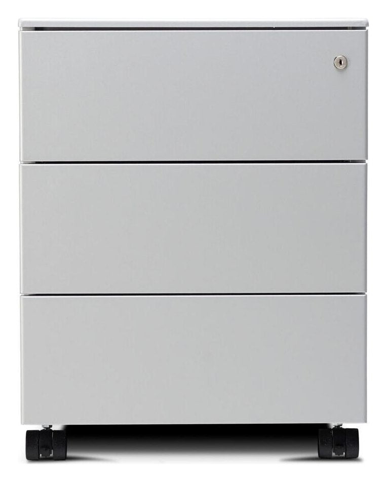 Apex Form Steel Pedestal, in an office