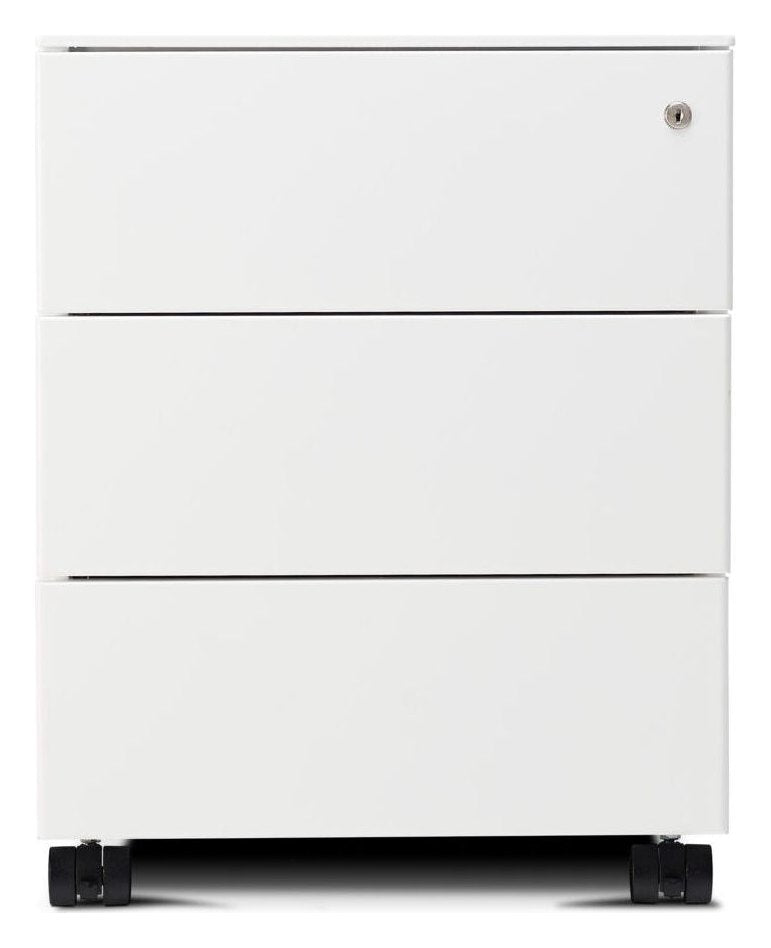 Apex Form Steel Pedestal, in an office