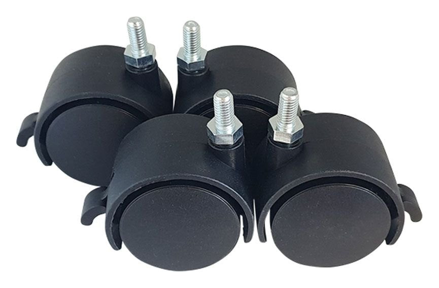 Apex Heavy Duty Castors (pack of 4), in an office
