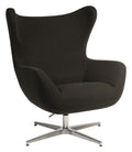 Fjord Nest Lounge Chair in carbon